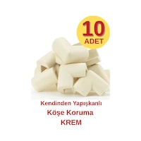 Kendinden Yapışkanlı 10 Adet Krem Kum Bej Bebek Çocuk Köşe Koruma Masa Sehpa Mobilya Kenar Koruyucu Kendinden Yapışkanlı 10 Adet Krem Kum Bej Bebek Çocuk Köşe Koruma Masa Sehpa Mobilya Kenar Koruyucu