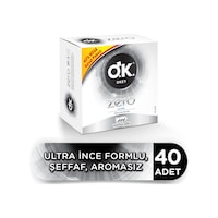Okey Zero Ultra Prezervatif 40'lı Okey Zero Ultra Prezervatif 40'lı