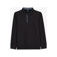 Skechers M Long Sleeve Waffle Polo Erkek Siyah Polo Tişört S2620148-3817 Skechers M Long Sleeve Waffle Polo Erkek Siyah Polo Tişört S2620148-3817