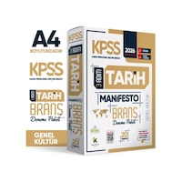 2026 KPSS Önlisans-Ortaöğretim 3 Adım Tarih Manifesto 20li Dijital Çözümlü Branş Deneme Paketi 2026 KPSS Önlisans-Ortaöğretim 3 Adım Tarih Manifesto 20li Dijital Çözümlü Branş Deneme Paketi