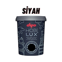 Hobilux Siyah Su Bazlı Saf Akrilik 0,4 Lt Hobi Boyası 0020 - Siyah Siyah Hobilux Siyah Su Bazlı Saf Akrilik 0,4 Lt Hobi Boyası 0020 - Siyah Siyah