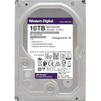 WD Purple WD102PURZ 3.5" 10 TB 7200 RPM SATA 3 HDD WD Purple WD102PURZ 3.5" 10 TB 7200 RPM SATA 3 HDD