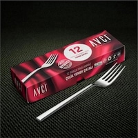 Avcı St101 Star Yemek Çatalı 3mm 12 Li Gri Avcı St101 Star Yemek Çatalı 3mm 12 Li Gri