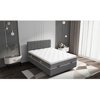 Azra Yatak Elite Pedli Tam Ortopedik Yatak Baza Başlık Seti 140 x 190 CM