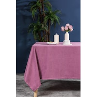 Elart Soft Kadife Masa Örtüsü Dikdörtgen 150x220 Cm Gülkurusu Gülkurusu Elart Soft Kadife Masa Örtüsü Dikdörtgen 150x220 Cm Gülkurusu Gülkurusu