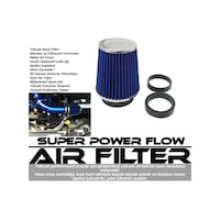 Oscar Filtre Kapalı Performans Spor Tuning Koni Hava Filtresi Üniversal Yıkanabilir 2 Aparatlı Mavi Desen OSN-0859 Oscar Filtre Kapalı Performans Spor Tuning Koni Hava Filtresi Üniversal Yıkanabilir 2 Aparatlı Mavi Desen OSN-0859