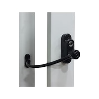 5 Adet Penkid Çelik Halatlı Pvc Pencere Çocuk Emniyet Kilidi Siya 5 Adet Penkid Çelik Halatlı Pvc Pencere Çocuk Emniyet Kilidi Siya