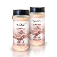Thelifeco Pembe Himalaya Kristal Tuzu 2 x 500 G Thelifeco Pembe Himalaya Kristal Tuzu 2 x 500 G