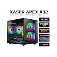 Xaser Apex-X32 R5-7500F 16 GB 1 TB M.2 SSD RTX5060 Free Dos Oem Paket Masaüstü Oyuncu Bilgisayarı Xaser Apex-X32 R5-7500F 16 GB 1 TB M.2 SSD RTX5060 Free Dos Oem Paket Masaüstü Oyuncu Bilgisayarı