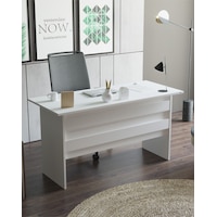 Bega A 140cm Ofis Çalışma Masası Beyaz Beg1-w Beyaz Bega A 140cm Ofis Çalışma Masası Beyaz Beg1-w Beyaz