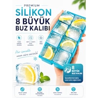 Dr.maya 8 Bölmeli Buz Kalıbı Mavi Dr.maya 8 Bölmeli Buz Kalıbı Mavi