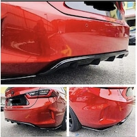 Honda City 2020+ Uyumlu İthal Pianoblack Siyah Difüzör + Flap Set Honda City 2020+ Uyumlu İthal Pianoblack Siyah Difüzör + Flap Set