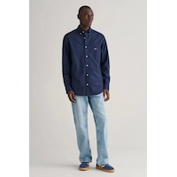 Gant Erkek Lacivert Regular Fit Gömlek-14898 Gant Erkek Lacivert Regular Fit Gömlek-14898