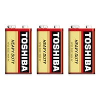 Toshiba 6F22KG 9 Volt Pil (3 Adet) Toshiba 6F22KG 9 Volt Pil (3 Adet)