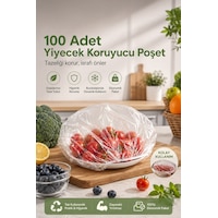Porsima Pbt-120 Tek Kullanımlık Yıyecek Koruyucu 100 Ad Şeffaf Porsima Pbt-120 Tek Kullanımlık Yıyecek Koruyucu 100 Ad Şeffaf