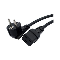 Power Kablo - 3X1.5 Mm - C19 - 2 Metre Power Kablo - 3X1.5 Mm - C19 - 2 Metre