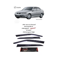 Opel Vectra B Sunplex Marka Cam Rüzgarlığı Mugen 4'Lü