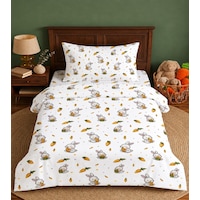More Home Müslin Bebek Nevresim Takımı %100 Pamuk Havuç Yiyen Tavşan Krem Çok Renkli More Home Müslin Bebek Nevresim Takımı %100 Pamuk Havuç Yiyen Tavşan Krem Çok Renkli