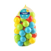 Oyun Havuz Topu 6 Cm 50 Adet Top Havuzu İçin Yumuşak Renkli Toplar, Filede 1+ Yaş Oyun Havuz Topu 6 Cm 50 Adet Top Havuzu İçin Yumuşak Renkli Toplar, Filede 1+ Yaş