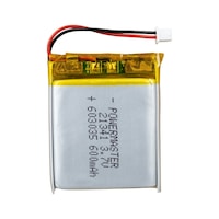 Powermaster 3.7 Volt 600 Mah Lityum Polimer Şarjlı Pil 6x30x35 Mm Akıllı Saat Kulaklık Pili Powermaster 3.7 Volt 600 Mah Lityum Polimer Şarjlı Pil 6x30x35 Mm Akıllı Saat Kulaklık Pili