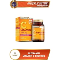 Nutraxin C Vitamin 1000 Mg - C Vitamini Deposu Zaman Salınımlı 30 Tablet Nutraxin C Vitamin 1000 Mg - C Vitamini Deposu Zaman Salınımlı 30 Tablet