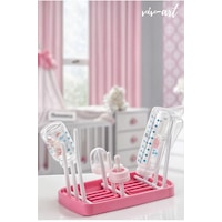 Vivart Taşınabilir Çok Amaçlı Biberon Emzik Kurutucu Kurutmalık Bebek Çocuk Sağlığı Bulaşıklık Kurutma Pembe Vivart Taşınabilir Çok Amaçlı Biberon Emzik Kurutucu Kurutmalık Bebek Çocuk Sağlığı Bulaşıklık Kurutma Pembe