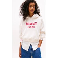 Tommy Jeans Tjw Kutu Kesim Kısa Kolej Stili Kadın Kazak Dw0dw21598ybh Beyaz Tommy Jeans Tjw Kutu Kesim Kısa Kolej Stili Kadın Kazak Dw0dw21598ybh Beyaz