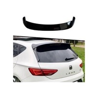 Seat Leon Mk3 / 3.5 5F Plastik Spoiler Pıano Black Boyalı Seat Leon Mk3 / 3.5 5F Plastik Spoiler Pıano Black Boyalı