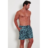 Enrico Ferry Erkek Hızlı Kuruyan Kamuflaj Baskı Deniz Şortu 2531 Enrico Ferry Erkek Hızlı Kuruyan Kamuflaj Baskı Deniz Şortu 2531