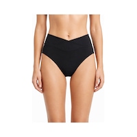 Loya Kadın Siyah V Yüksek Bel Tek Alt Bikini Loya Kadın Siyah V Yüksek Bel Tek Alt Bikini