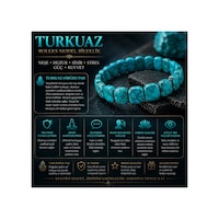 Sertifikalı Turkuaz Firuze Taşı Roleks Model Unisex Doğal Taş Bileklik Misinalı Çok Renkli Sertifikalı Turkuaz Firuze Taşı Roleks Model Unisex Doğal Taş Bileklik Misinalı Çok Renkli