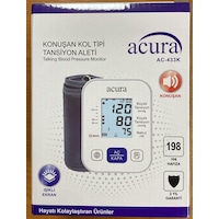 Acura Ac-433k Konuşan Tansiyon Aleti Koldan Ölçme Acura Ac-433k Konuşan Tansiyon Aleti Koldan Ölçme