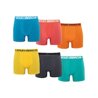 Boun Marche Erkek Boxer Likralı Premıum 6'lı Kutu Boris Çok Renkli Boun Marche Erkek Boxer Likralı Premıum 6'lı Kutu Boris Çok Renkli