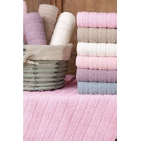Path El ve Yüz Mutfak Havlu Seti 6'lı 30 x 50 CM Pembe Path El ve Yüz Mutfak Havlu Seti 6'lı 30 x 50 CM Pembe