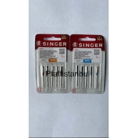 Singer Overlok İğne Seti 2'li - 80/12 - 90/14 Numara Singer Overlok İğne Seti 2'li - 80/12 - 90/14 Numara