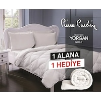 Pierre Cardin 458647445 Mikrofiber Çift Kişilik Yorgan 2'li Beyaz Pierre Cardin 458647445 Mikrofiber Çift Kişilik Yorgan 2'li Beyaz
