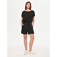 Tencelli Örme Comfort Şort S26srt010 Us26srt01010 Siyah Tencelli Örme Comfort Şort S26srt010 Us26srt01010 Siyah