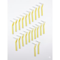 Hannah Saplı Arayüz Fırçası 20+2 Adet 0.8 Mm Sarı Renk Diş Arası Fırçası Hannah Saplı Arayüz Fırçası 20+2 Adet 0.8 Mm Sarı Renk Diş Arası Fırçası