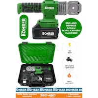 Böhrer Ba0013 Alman Pro Pprc Max 450 Derece Komple Uç Aparatları Dahil Plastik Boru Kaynak Makinesi Böhrer Ba0013 Alman Pro Pprc Max 450 Derece Komple Uç Aparatları Dahil Plastik Boru Kaynak Makinesi