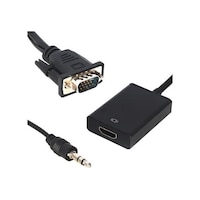 Powermaster Pm-18637 Vga Erkek To Hdmi Dişi Dönüştürücü Kablo Powermaster Pm-18637 Vga Erkek To Hdmi Dişi Dönüştürücü Kablo
