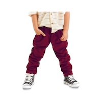 Denokids Fitilli Kadife Bordo Erkek Çocuk Pantolon Renkli Denokids Fitilli Kadife Bordo Erkek Çocuk Pantolon Renkli