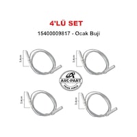 Kumtel Uyumlu/lüxell Ankastre Ocak Ateşleme Buji 4'lü Set Kumtel Uyumlu/lüxell Ankastre Ocak Ateşleme Buji 4'lü Set
