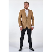 Tom Becker Camel Erkek Ceket Sc15038031 001 Tom Becker Camel Erkek Ceket Sc15038031 001