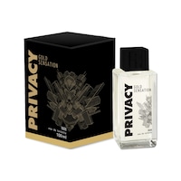 Privacy Gold Sensation Erkek Parfüm Şeffaf Şişe EDT 100 ML Privacy Gold Sensation Erkek Parfüm Şeffaf Şişe EDT 100 ML