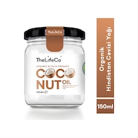 TheLifeCo Organik Hindistan Cevizi Yağı 150 ML TheLifeCo Organik Hindistan Cevizi Yağı 150 ML