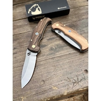 El Yabımı Kamp Çakı Kamp Bıçak Outdoor Altın - Kahverengi El Yabımı Kamp Çakı Kamp Bıçak Outdoor Altın - Kahverengi