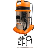 Flora FLS 375 72 L 3600 W 3 Motorlu Oto Aparatlı Elektrikli Süpürge