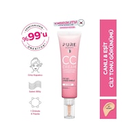 Pure Beauty CC Cream 01 Ivory SPF50 30 ML Pure Beauty CC Cream 01 Ivory SPF50 30 ML