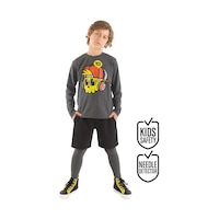 Denokids Yo Erkek Çocuk T-shirt Şort Tayt Takım Denokids Yo Erkek Çocuk T-shirt Şort Tayt Takım