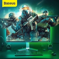 Baseus Game Light Rgb 5050 Esnek Oyuncu Pc Led Şerit Işık 5W1.5 Baseus Game Light Rgb 5050 Esnek Oyuncu Pc Led Şerit Işık 5W1.5